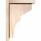 Ekena Millwork Monterey Smooth Corbel w/Backplate, Douglas Fir, 5 1/2"W x 10"D x 14"H COR06X10X14MON01SDF - alternate 4